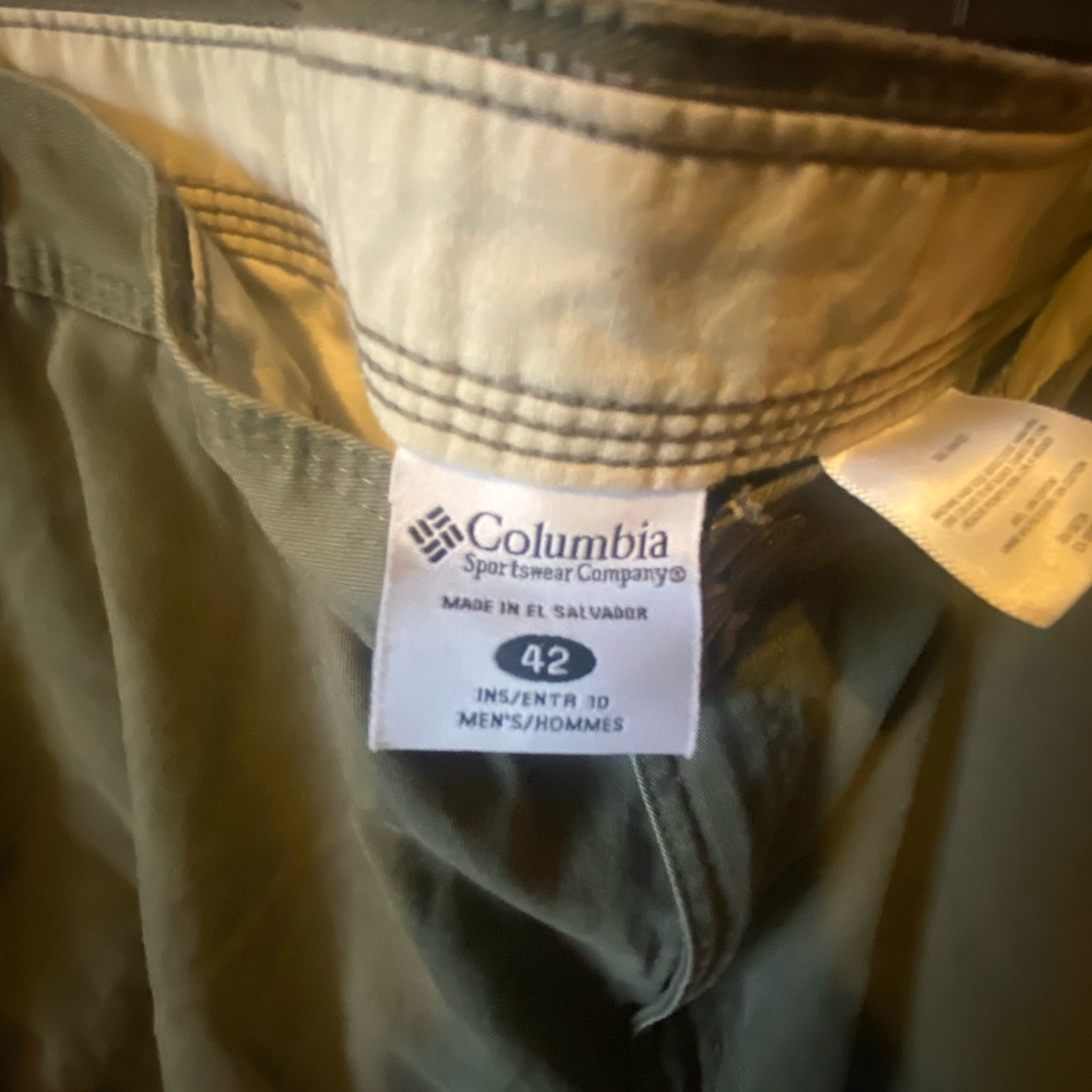 Columbia Olive Green Men's Pants
